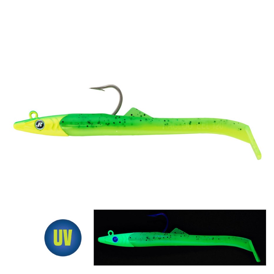 Leurre Souple Ragot Raglou Hybrid Eel UV 15cm