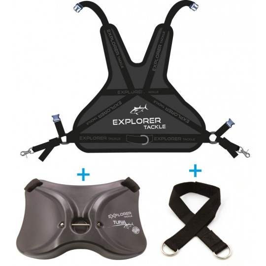 Combo arnés Explorer Tackle dorsal + atún