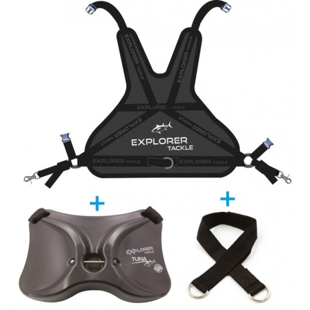 Combo arnés Explorer Tackle dorsal + atún