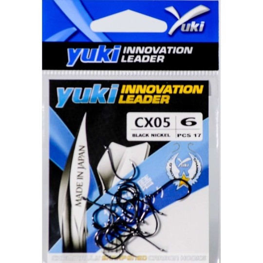 Hameçon Simple Yuki CX05 Chinu - Résistance et précision