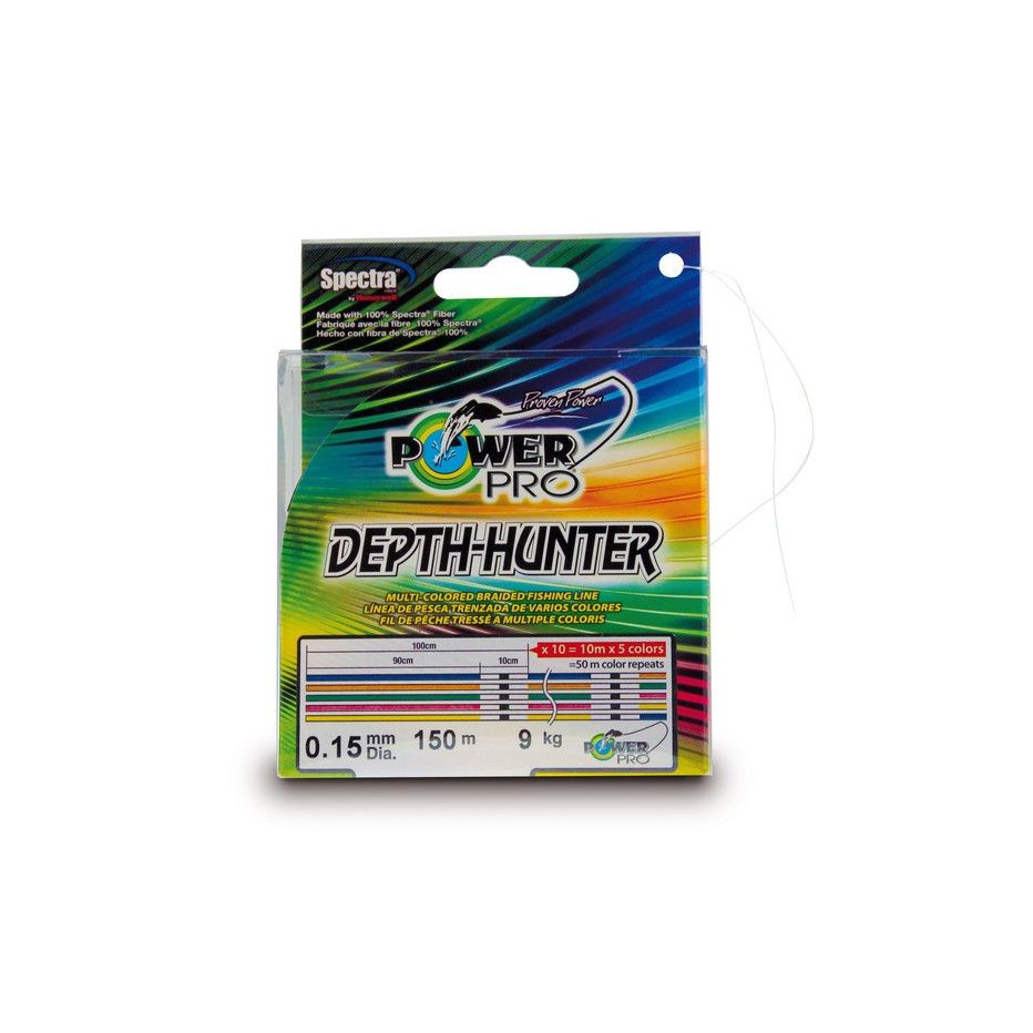 Hilo Trenzado Power Pro Profundidad Hunter 150m