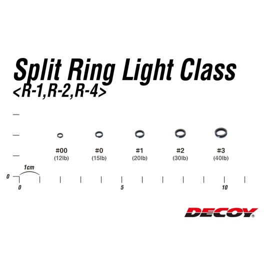 Splits Rings Decoy Silver Light