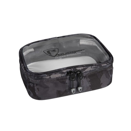 Trousse Fox Rage Voyager Camo Clear Storage - 3 modèles