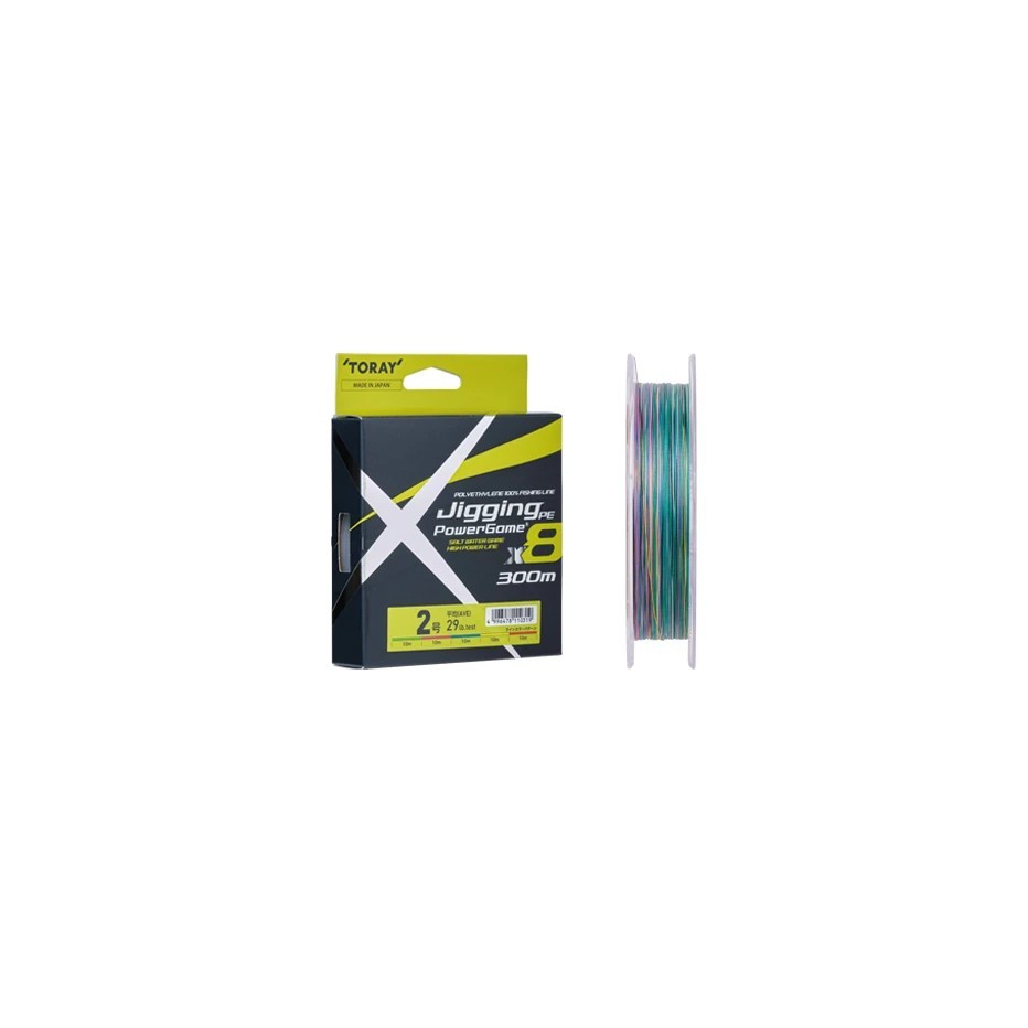Tresse Toray Power Game X8 Jigging 300 m