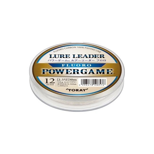 Fluorocarbon Toray Power Game Lure Leader 30m