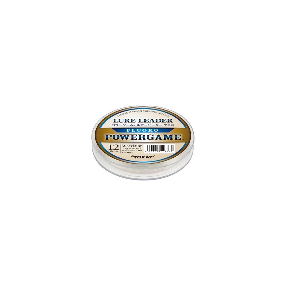 Fluorocarbon Toray Power Game Lure Leader 30m