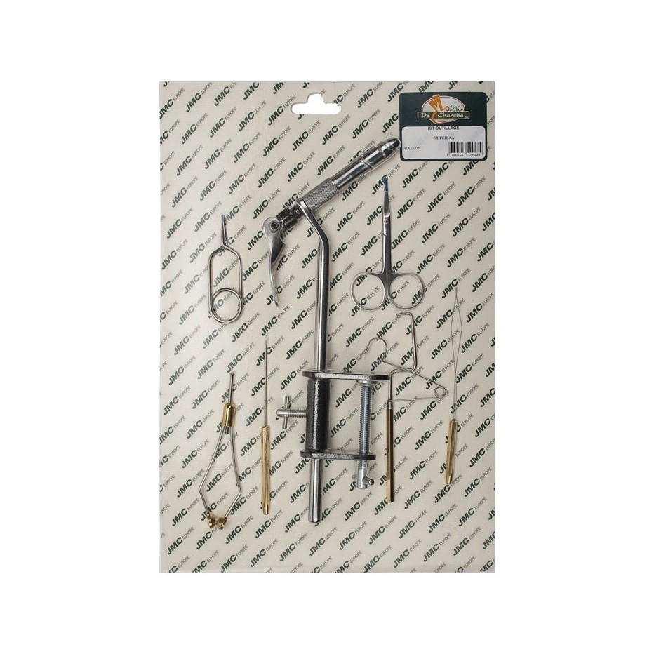 Kit Outillage JMC Super AA pour montage de mouches
