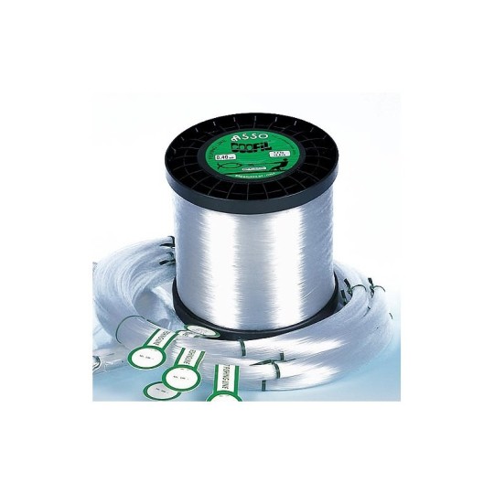 Nylon Asso Coofil 1kg - schnur für Longline und Vorfächer