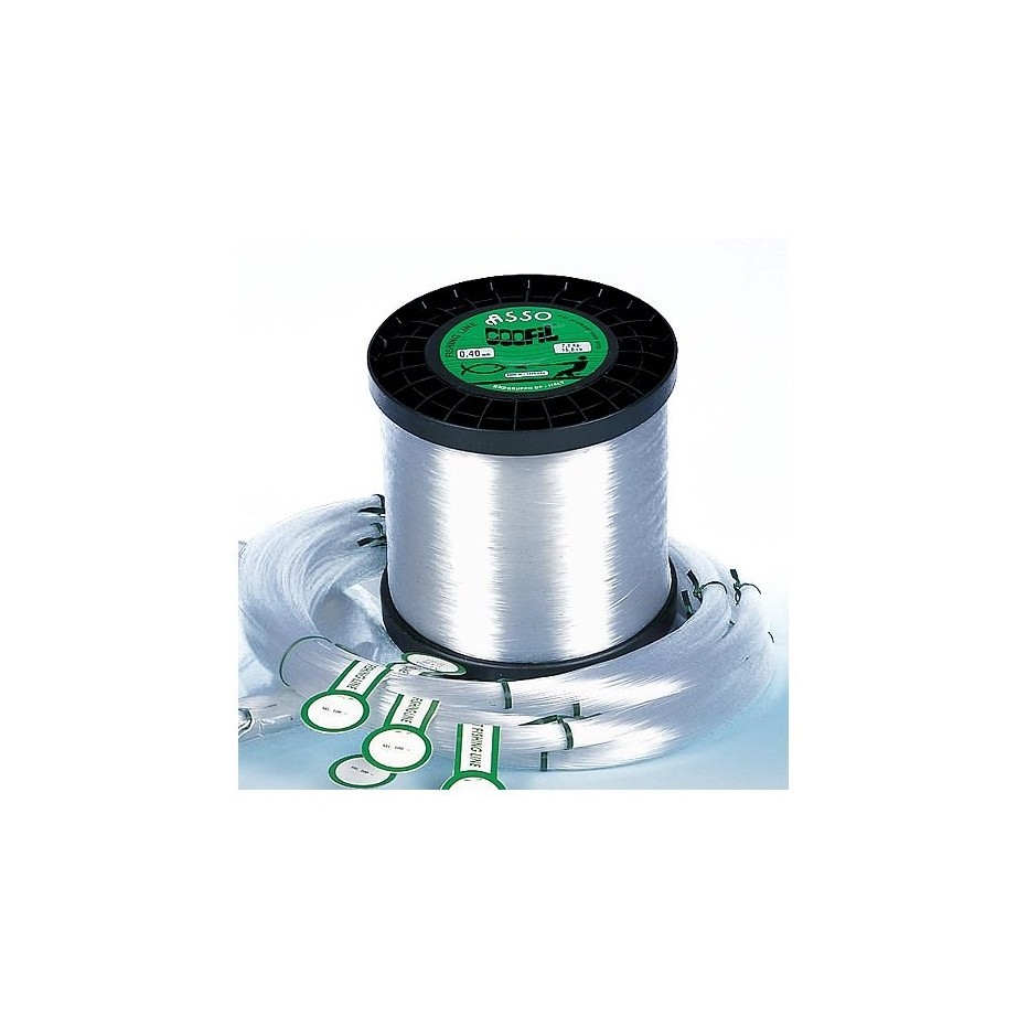 Nylon Asso Coofil 1kg - schnur für Longline und Vorfächer