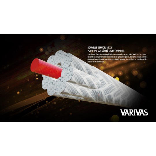 Tresse Varivas Jigging 10x10 Max Power PE X9 600m