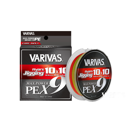 Tresse Varivas Jigging 10x10 Max Power PE X9 600m