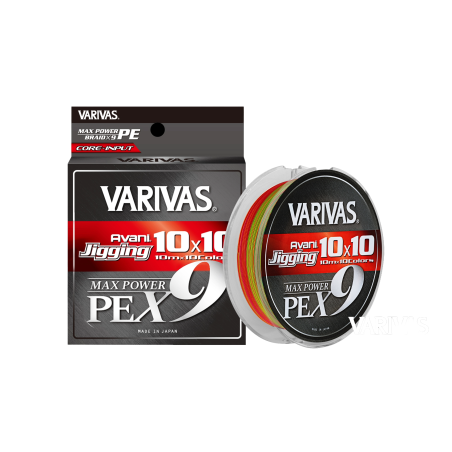 Braid Varivas Jigging 10x10 Max Power PE X9 600m