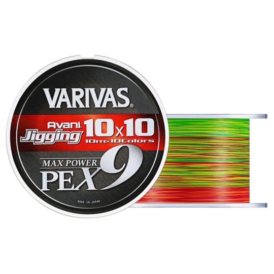 Geflochtene Angelschnur Varivas Avani Jigging X9 300m