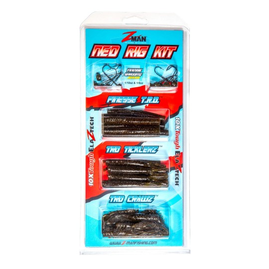 Kit de leurres Z-Man Ned Rig | Pêche finesse