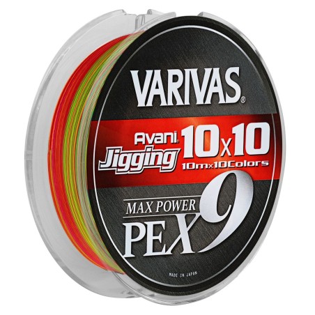 Hilo Trenzado Varivas Jigging 10 x 10 Max Power PE X9 - 1200m