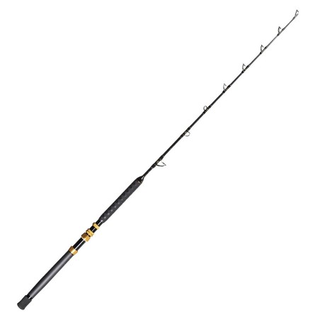 Spinnruten Explorer Tackle Black Curve Schleppangeln mit lebendem Köder