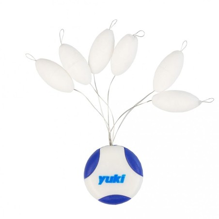 Perle Ovale Flottante Yuki avec Stopper