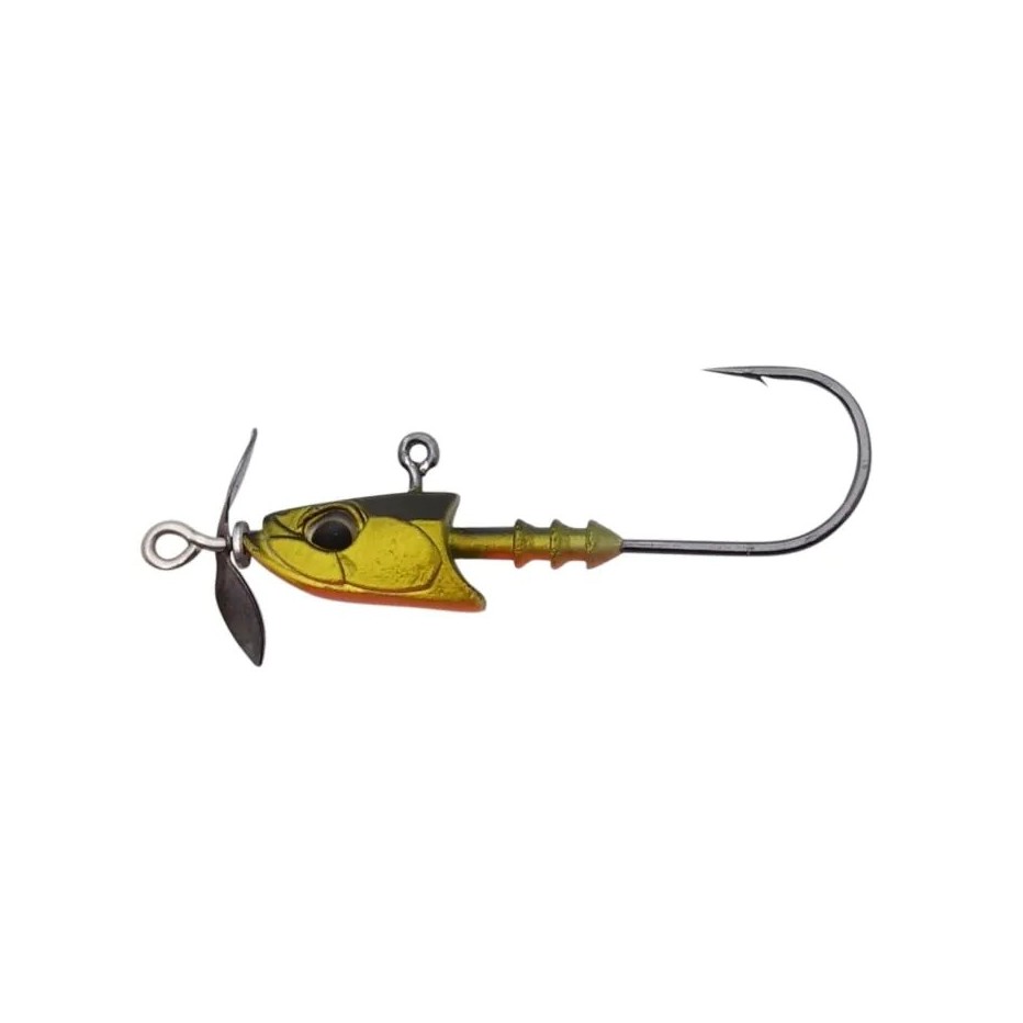Cabeza Plomada con hélice Duo Realis Spinbait Freestyle 10,5g