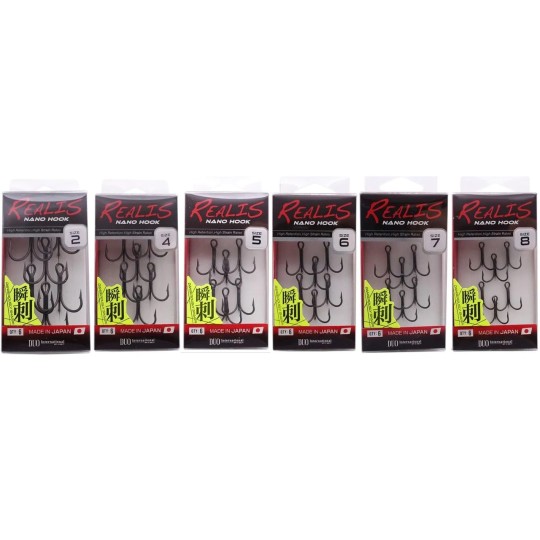 Haken Triple Duo Realis Nano Hook | Speziell für Wobbler