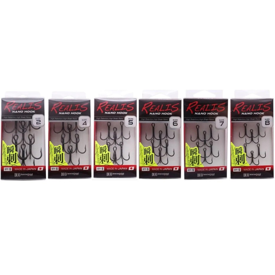 Hameçon Triple Duo Realis Nano Hook | Spécial Poisson Nageur
