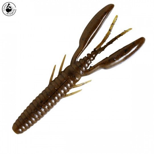 Señuelo vinilo Deps Deathadder Hog 10cm - Pesca de la lubina negra