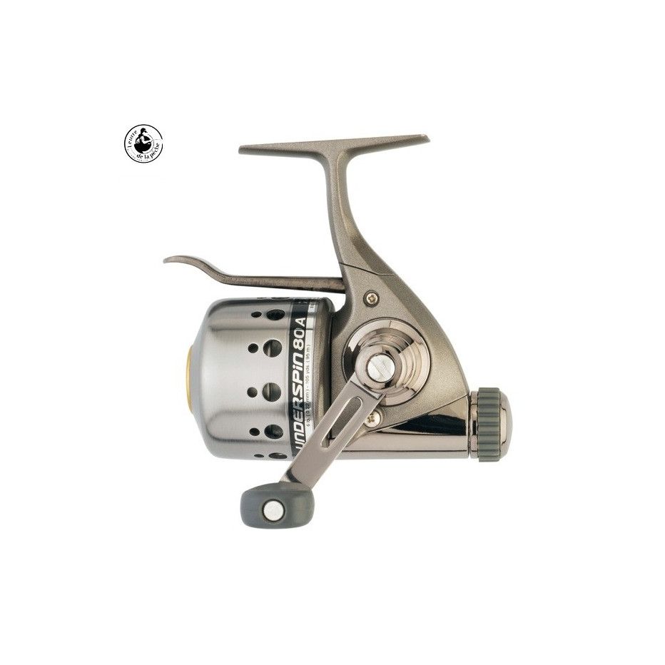 Carrete con capucha Daiwa Underspin 80 A - Cebos naturales