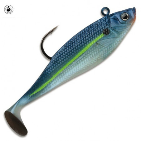 Soft Lure Storm Wildeye Swim Shad 8cm - Shad montado en plomo