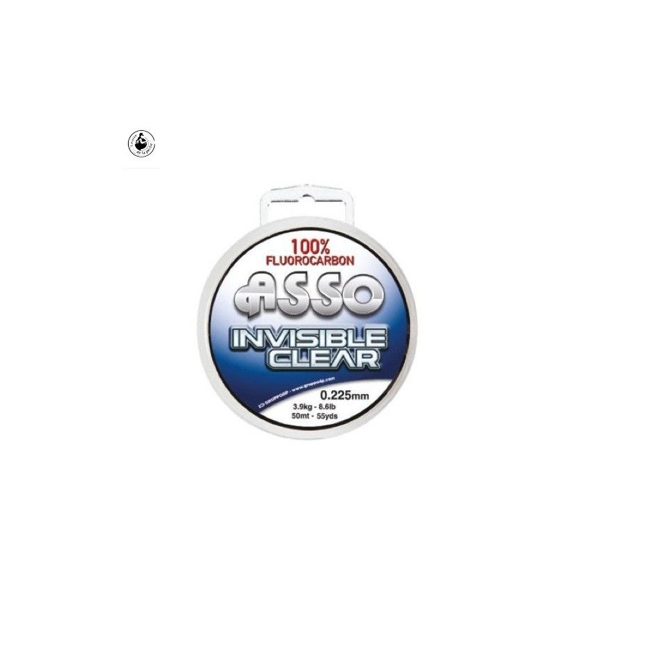 Fluorocarbon Asso Invisible Clear 30m