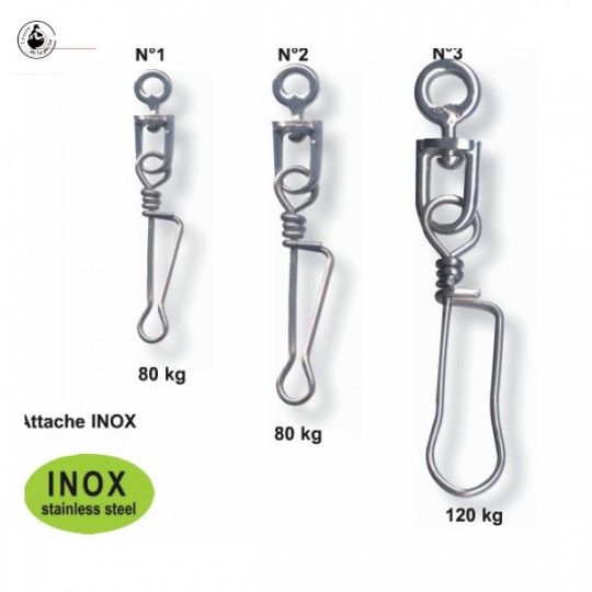 Sea A stainless steel swivel with JB attachment - very strong - trolling