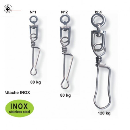 Sea A stainless steel swivel with JB attachment - very strong - trolling