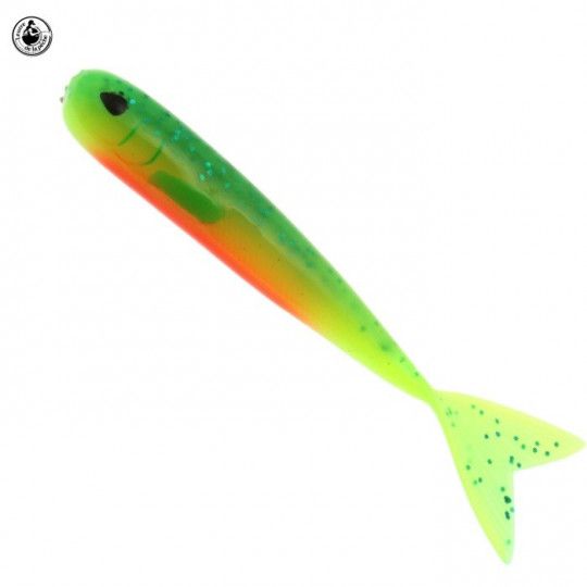 Gummifische Westin Mega Teez 9cm - jerk minnow - Vertikal