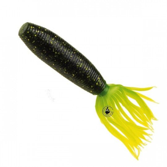 Soft bait Gary Yamamoto Fat Ika 10cm - Black bass fishing