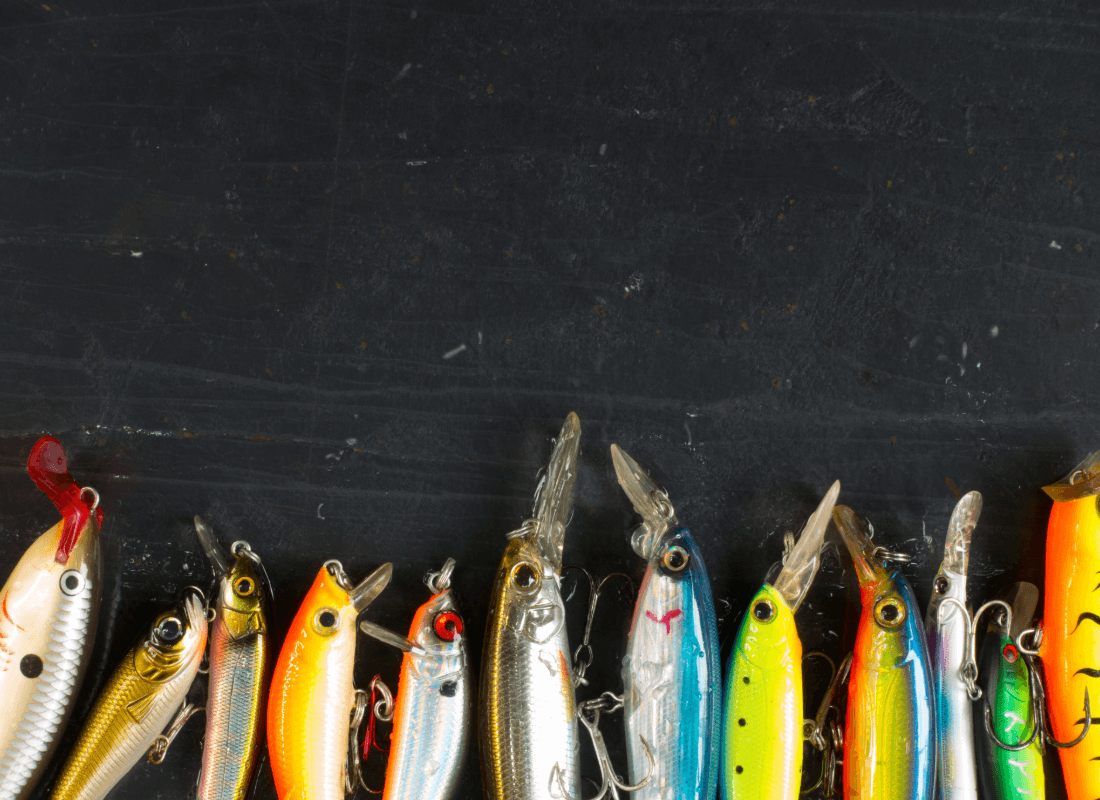 all types of hard lures for fishing