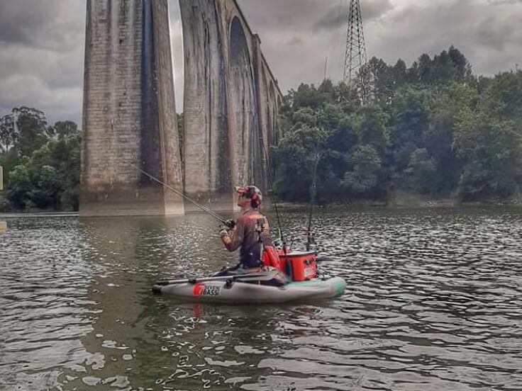 navigation pêche float tube