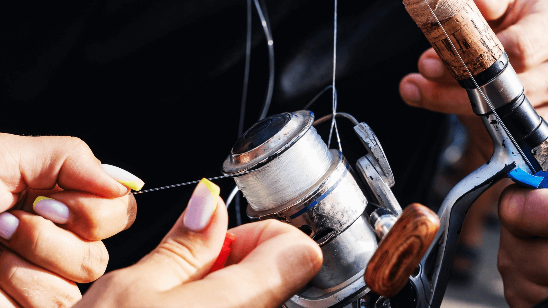 Les gestes quotidiens de l'entretient de son moulinet